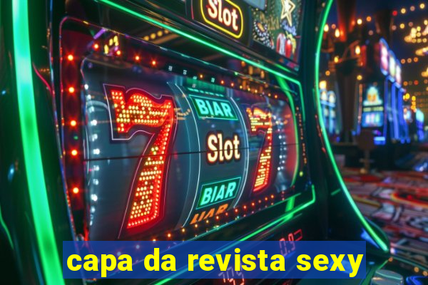 capa da revista sexy